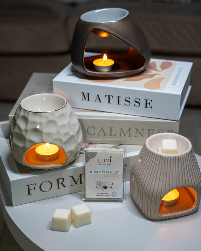 Luxe starterspakket - 5x waxmelts + GRATIS geurbrander
